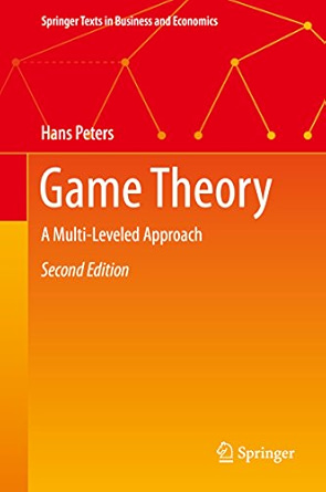 Cover of Game Theory: A Multi-Leveled Approach (Springer Texts in Business and Economics)